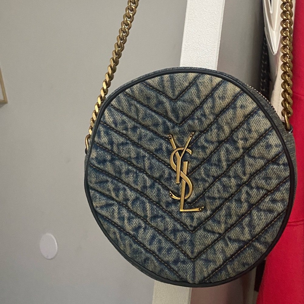 Saint Laurent denim crossbody